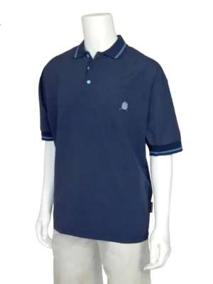 ADULTS ULTRA LIGHTWEIGHT POLO SHORT SLEEVE NAVY