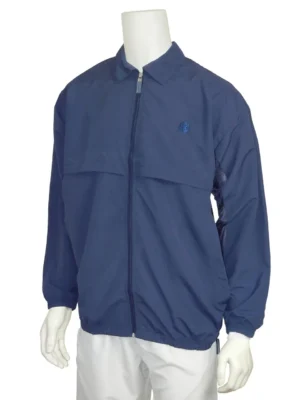 ADULTS ULTRA LIGHTWEIGHT JACKET WITH VENT NAVY