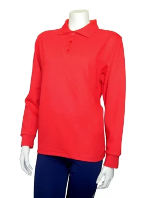 POLO SHIRT SLONG SLEEVE RED
