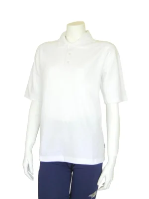 POLO SHIRT SHORT SLEEVE WHITE