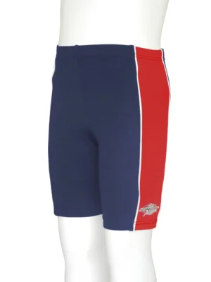 KIDS SWIM SHORTS NAVY RED