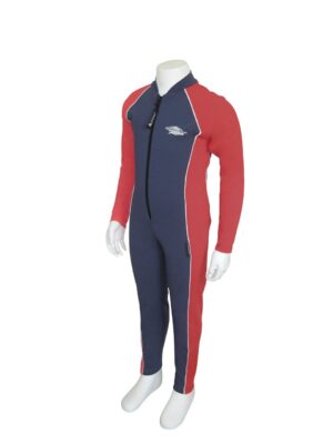 KIDS STINGER SUIT NAVY  RED
