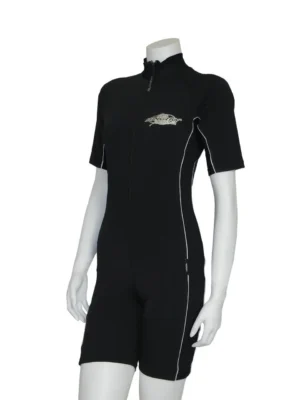 RAYSUIT SHORT SLEEVE BLACK