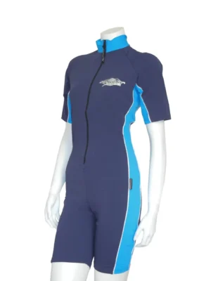 RAYSUIT SHORT SLEEVE NAVY AZURE