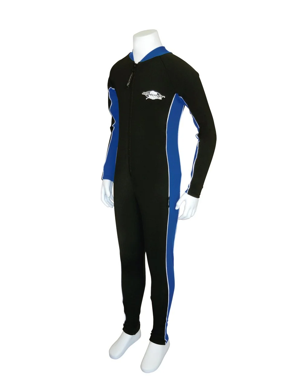 YOUTH STINGER SUIT BLACK OCEAN BLUE