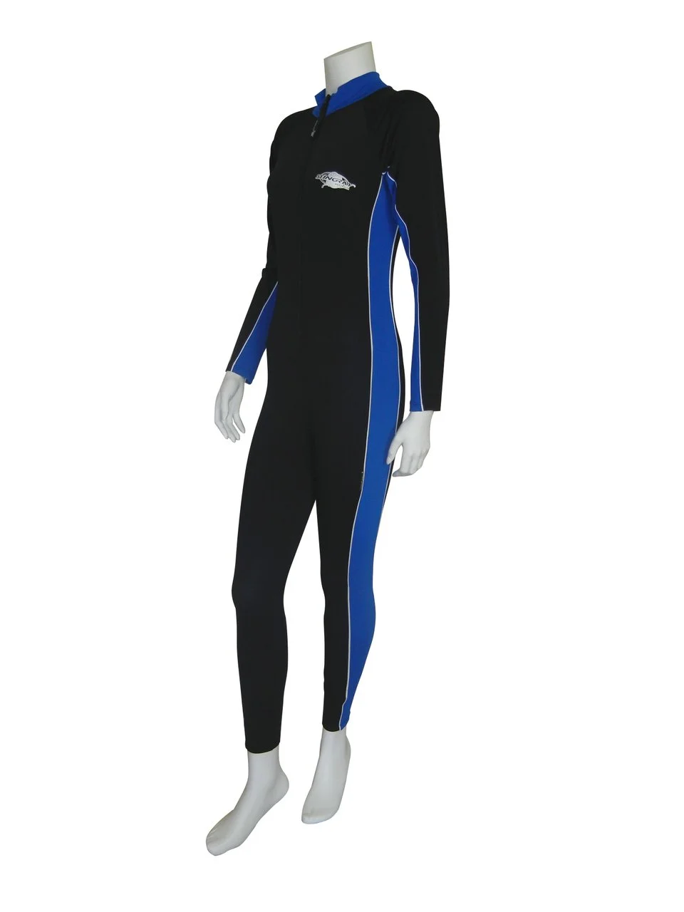 STINGER SUIT BLACK OCEAN BLUE