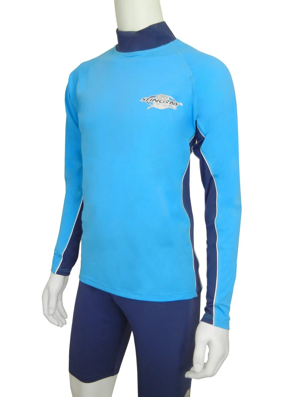 RASH SHIRT LONG SLEEVE AZURE NAVY - Image 2