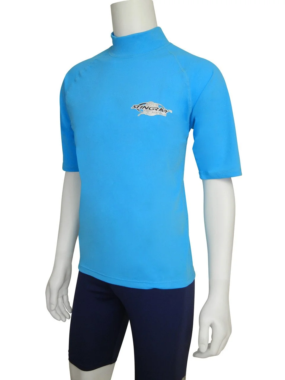 RASH SHIRT SHORT SLEEVE AZURE - Image 2