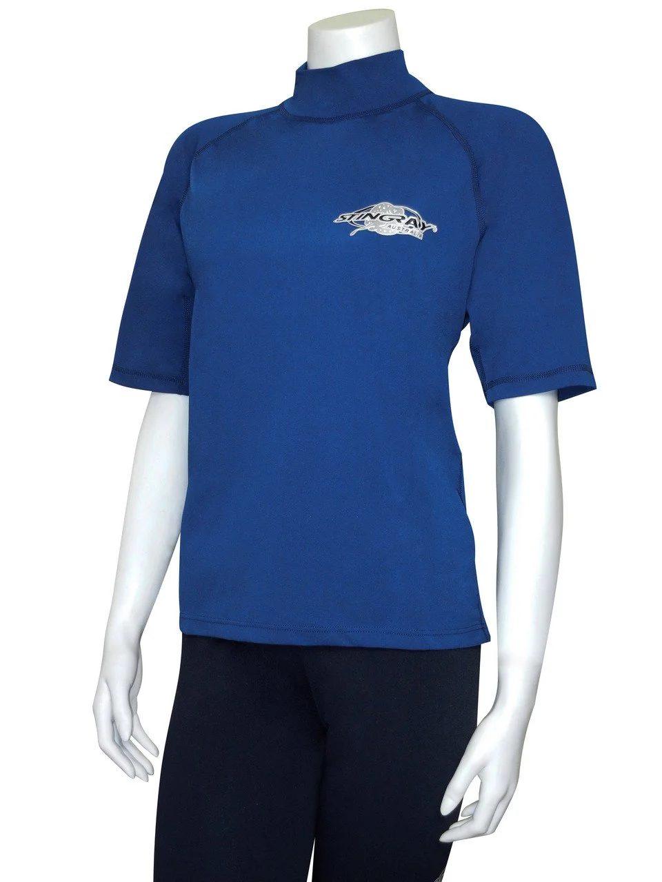 RASH SHIRT SHORT SLEEVE OCEAN BLUE