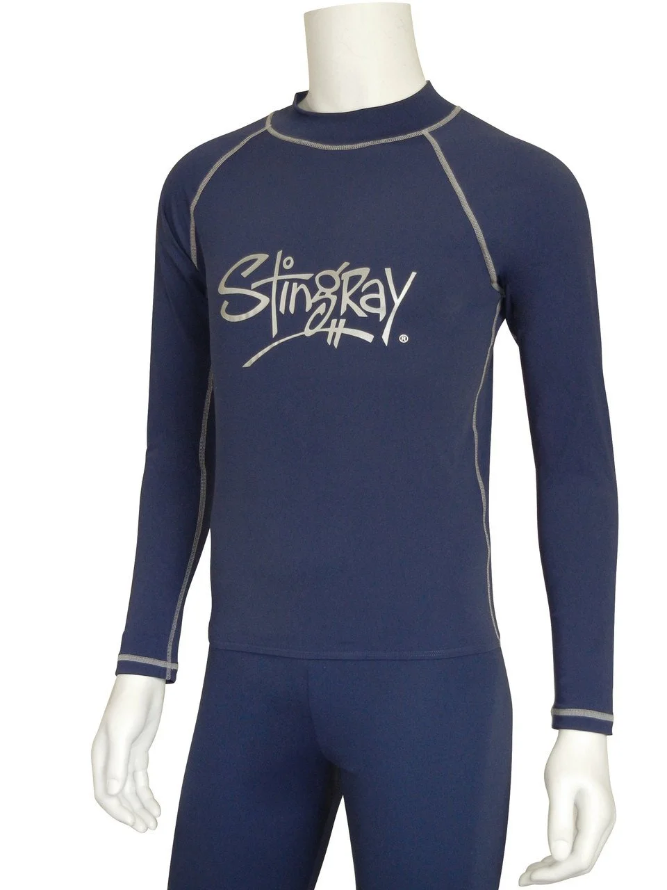 SURF SHIRT SPORTS STYLE LONG SLEEVE NAVY - Image 2