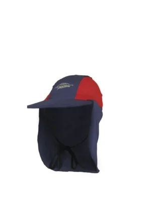 KIDS CAP NAVY RED