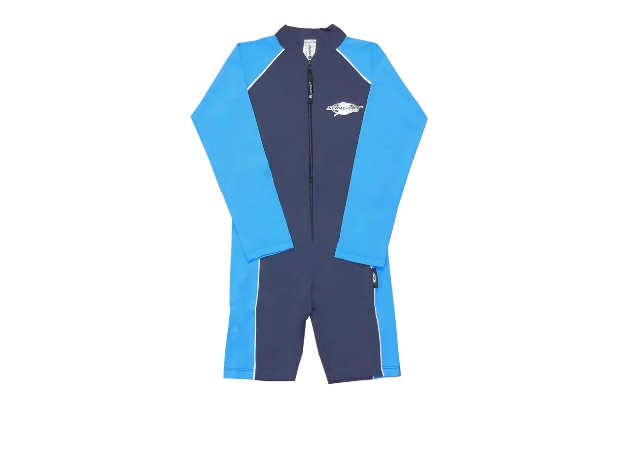 BABY RAYSUIT LONG SLEEVE NAVY AZURE