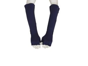 SUN PROTECTIVE FINGERLESS DRIVING SLEEVES NAVY